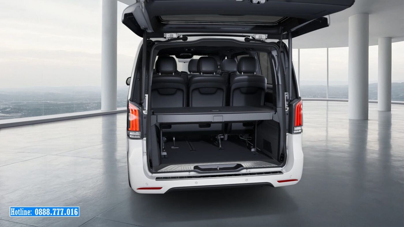 V300 Avantgarde khoang hành lý có vách ngăn