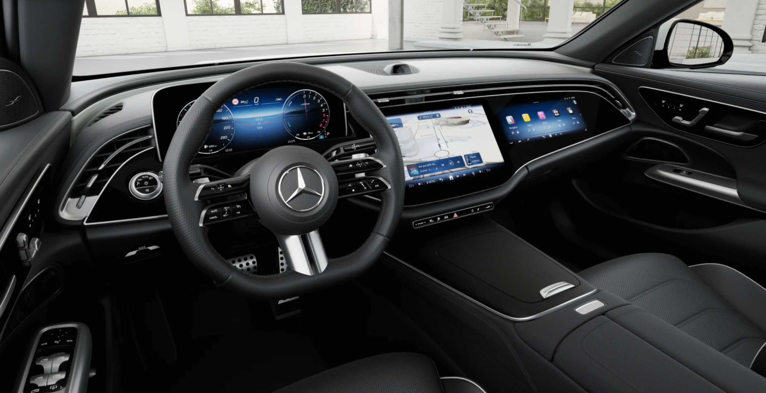 Nội thất Mercedes E300 AMG