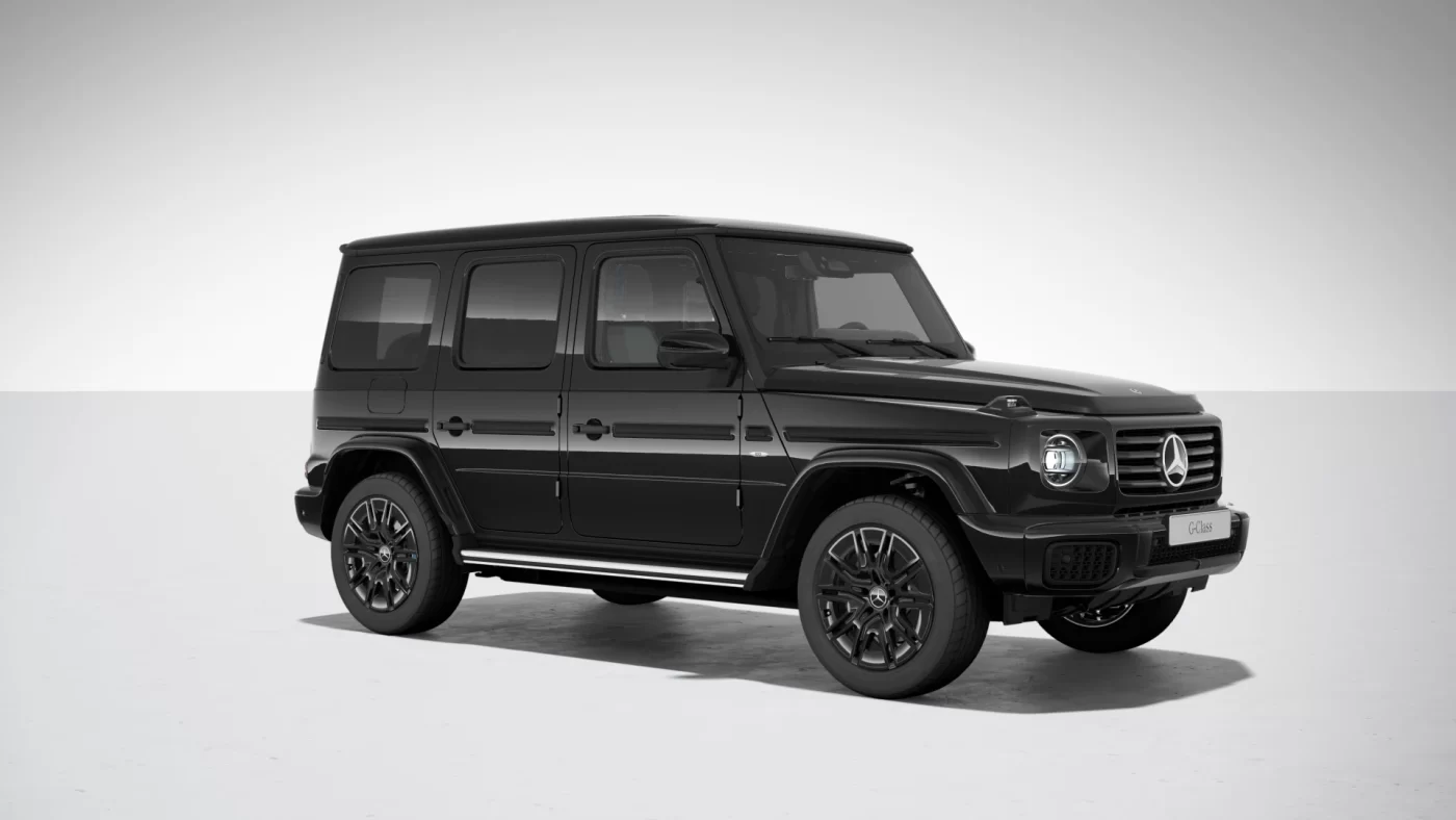 Mercedes Benz G580 Mặt tản nhiệt giả Black Panel