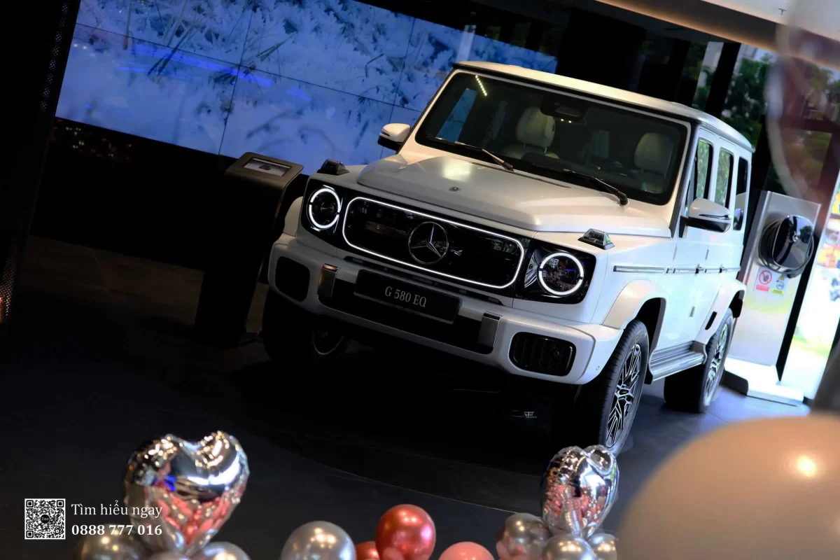 Mercedes G580 EQ Màu Trắng