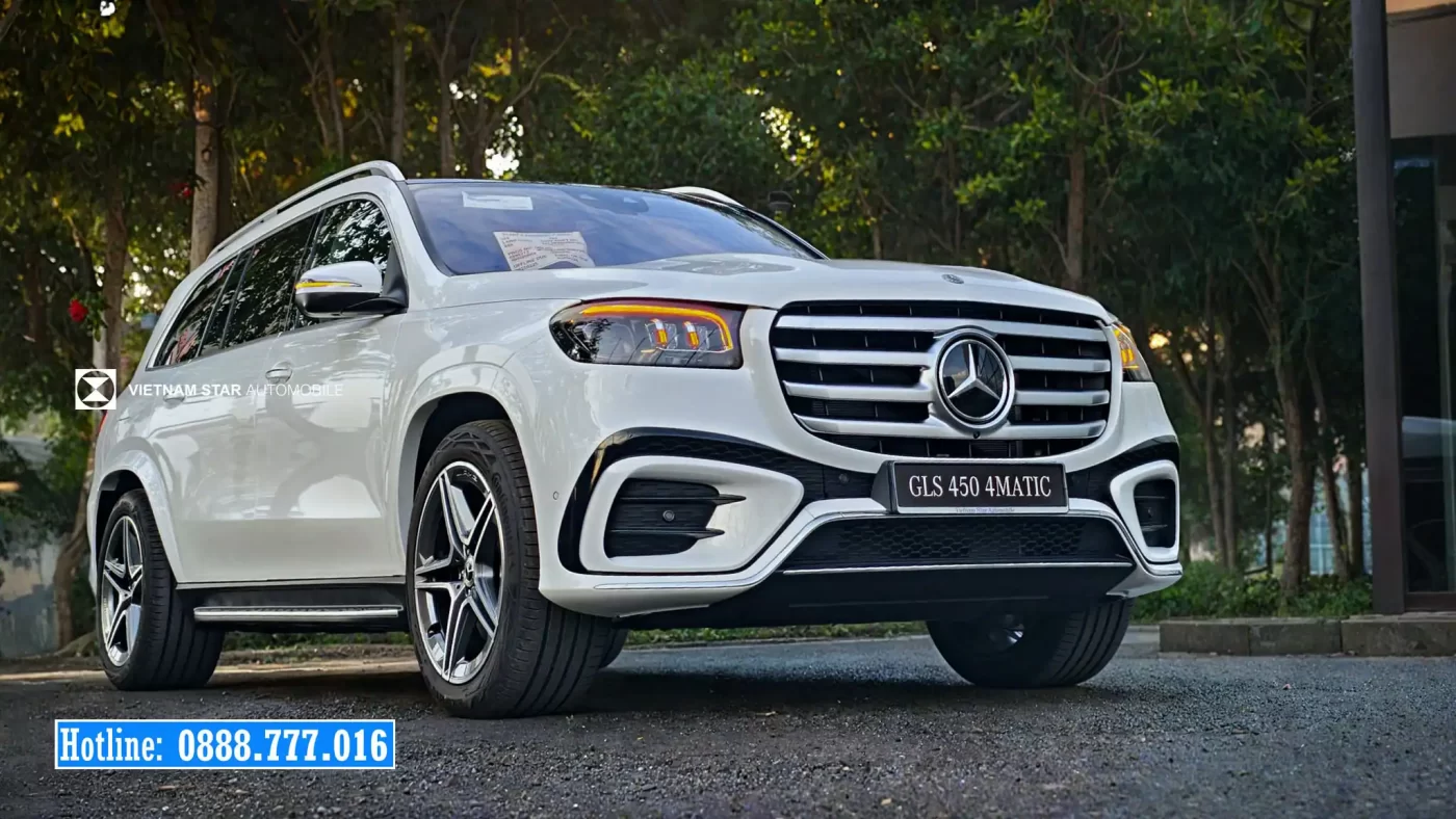 GLS 450 Facelift thiết kế ngoại thất thể thao AMG Line