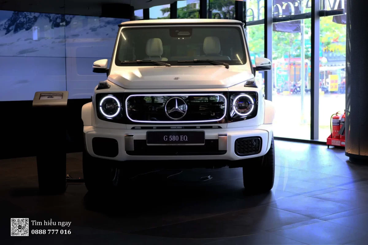 Mercedes G580 EQ Màu Trắng