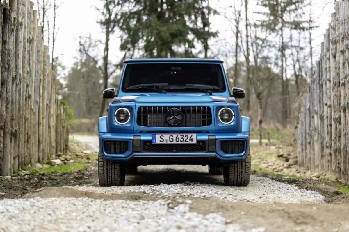 Mercedes-G63 Facelift thay đổi cản trước