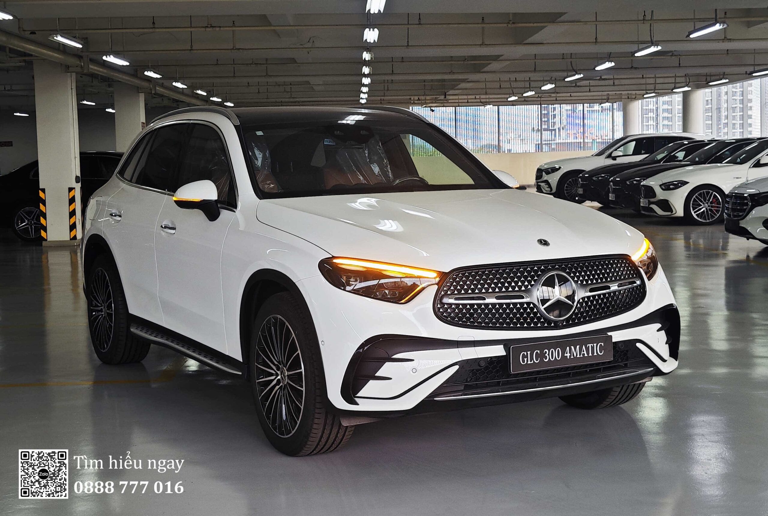 glc-300-trang Mercedes GLC 300 Màu Trắng