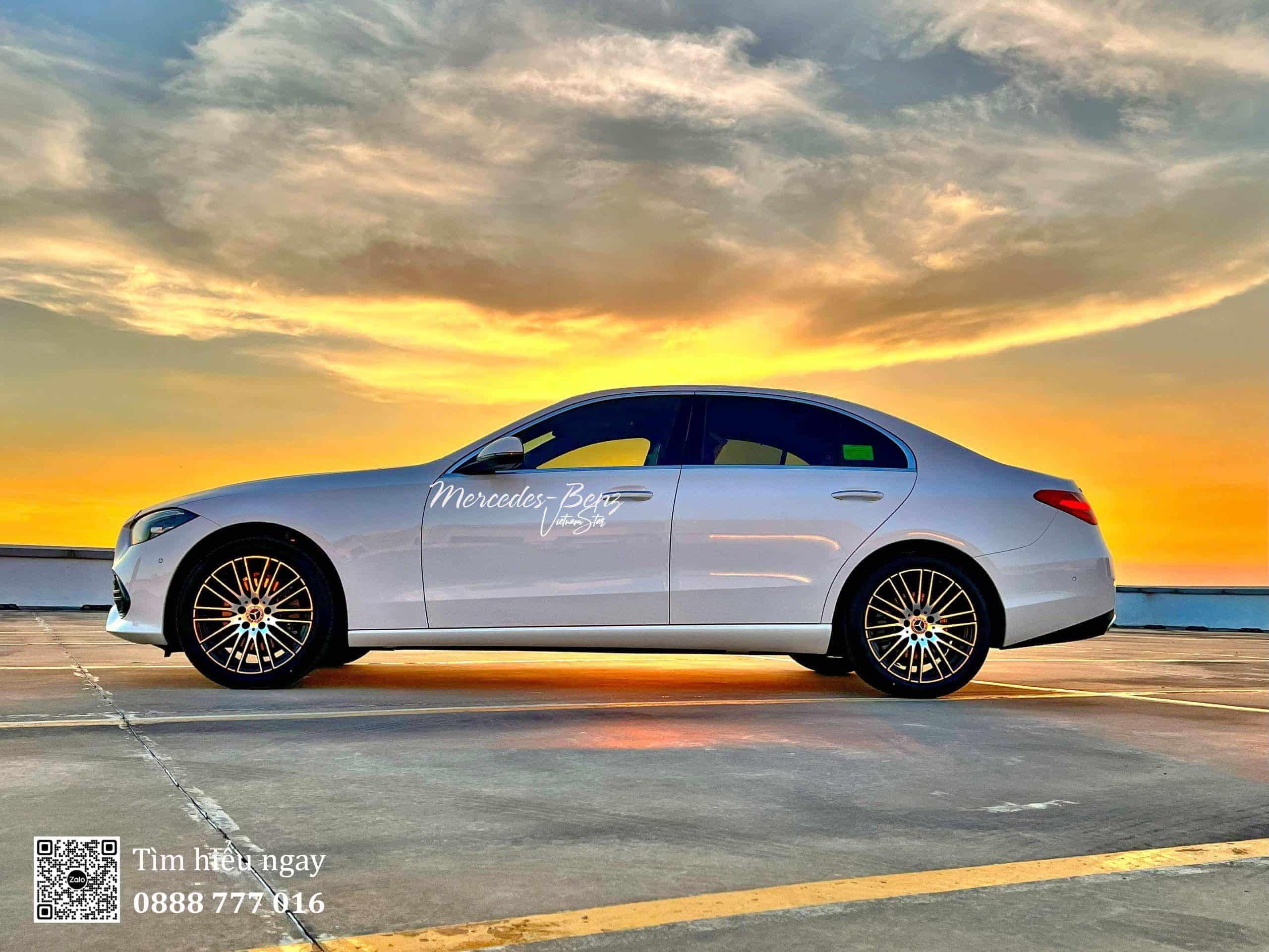 mercedes-C200-plus-mau-trang mercedes c200 plus màu trắng