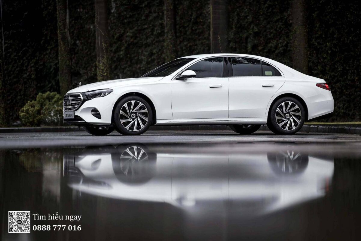 Mercedes E200 Exclusive Màu Trắng