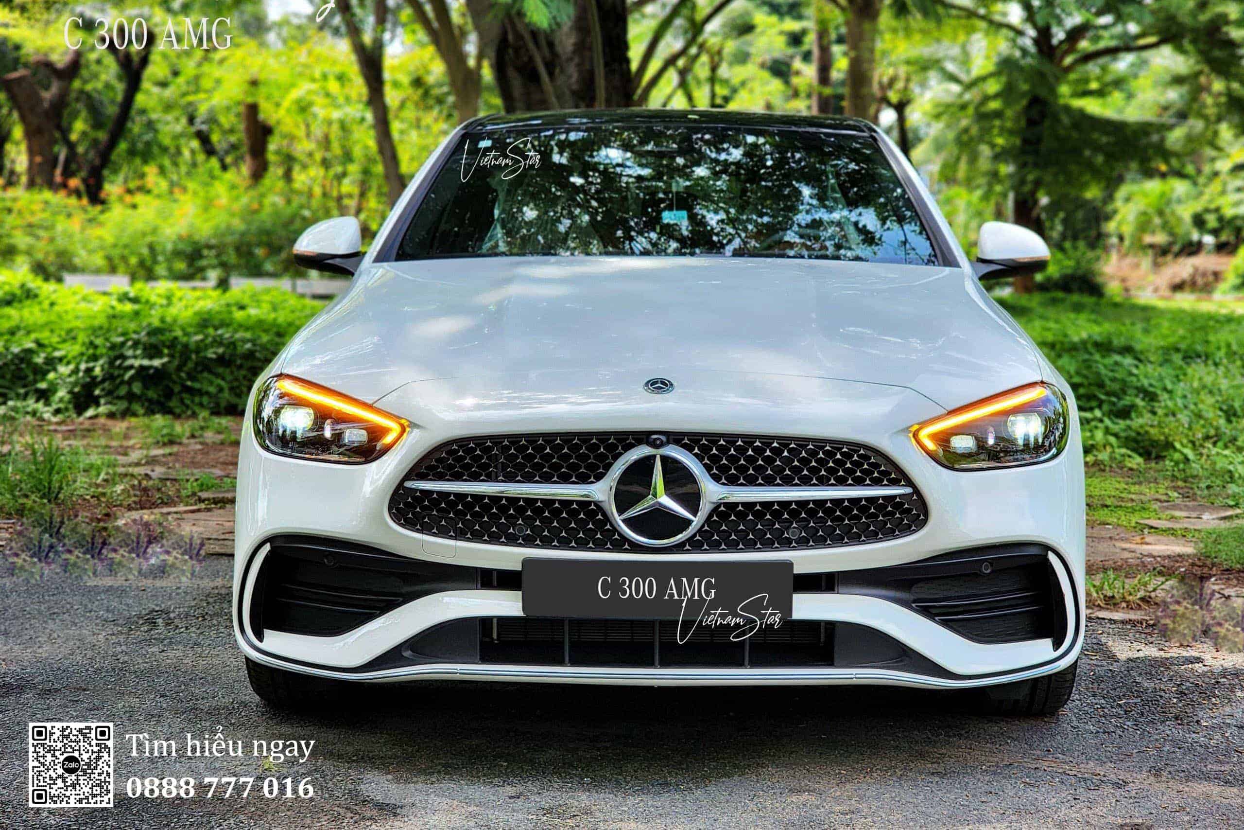 Mercedes-C300-gia-tot Mercedes C300 AMG Màu Trắng