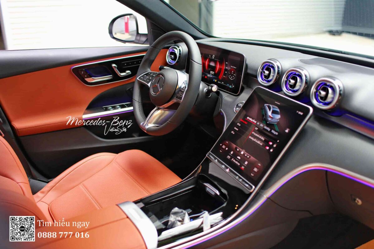 Nội thất Mercedes C200 mới nhất