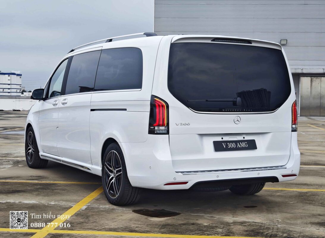 Mercedes V300 Màu Trắng