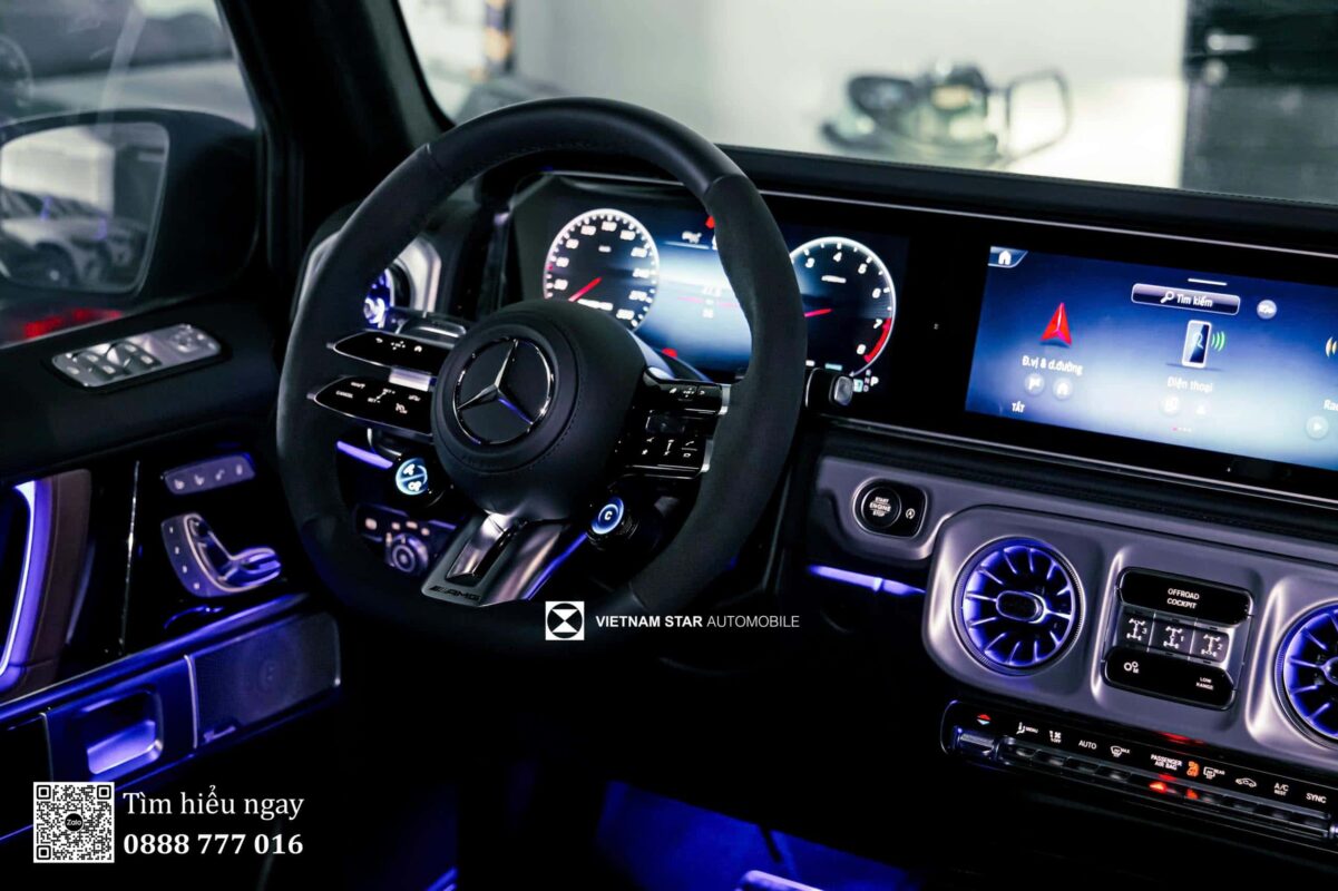 Nội thất G63 AMG Facelift